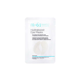 m-61 Hydraboost Eye Masks with peptides promoting renewal for smoother under-eye skin