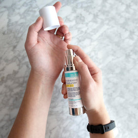 M-61 Hydraboost unscented label communicates fragrance-free daily moisturizer.