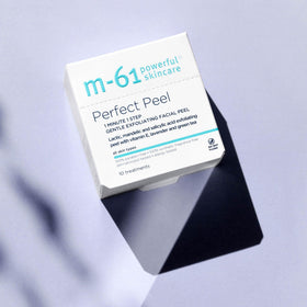 M-61 Perfect Peel close-up shows refined skin texture after use