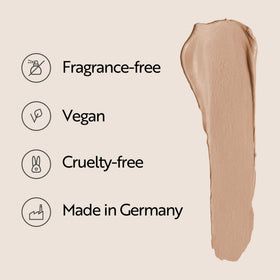 Under-eye brightening using Nude shade by M. Asam Concealer