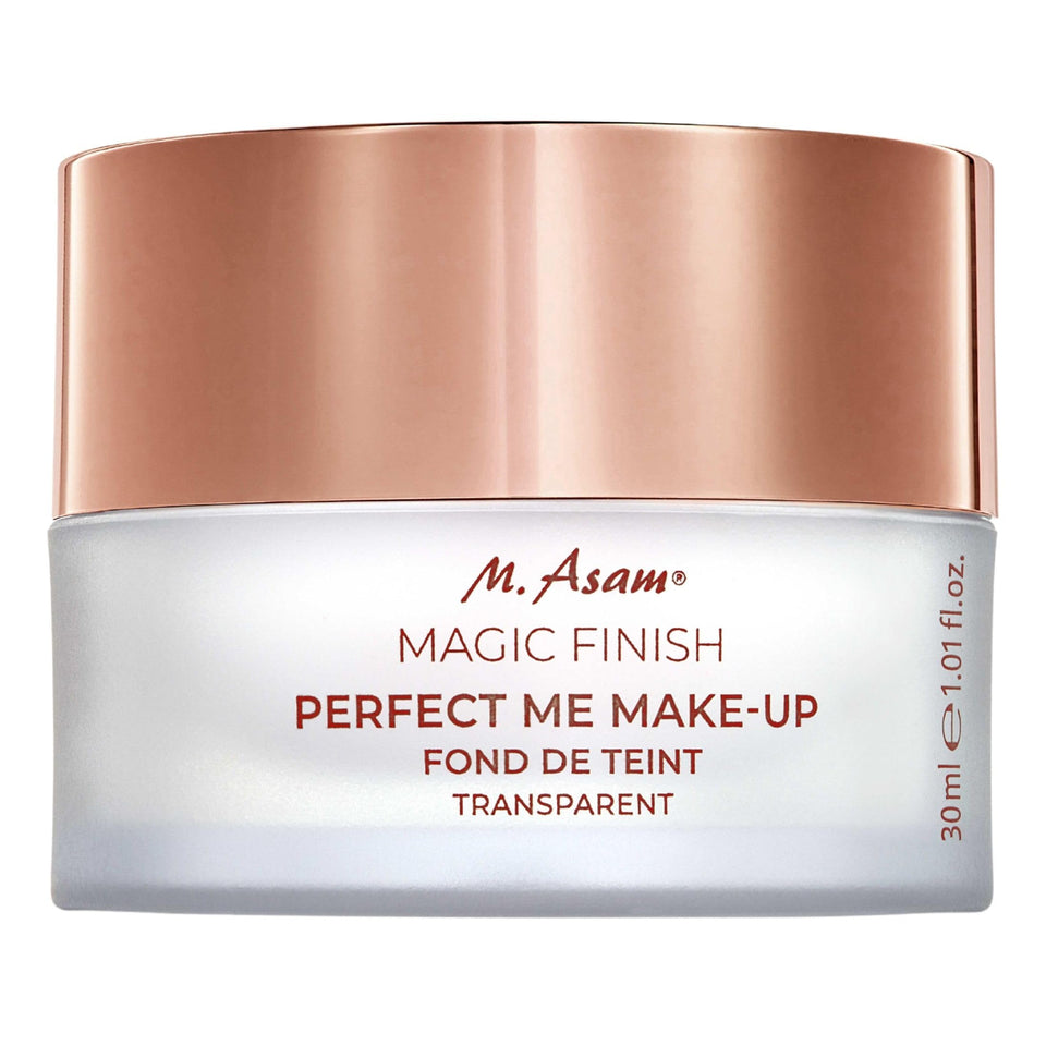M. Asam Magic Finish Primer bottle with transparent base for even glow