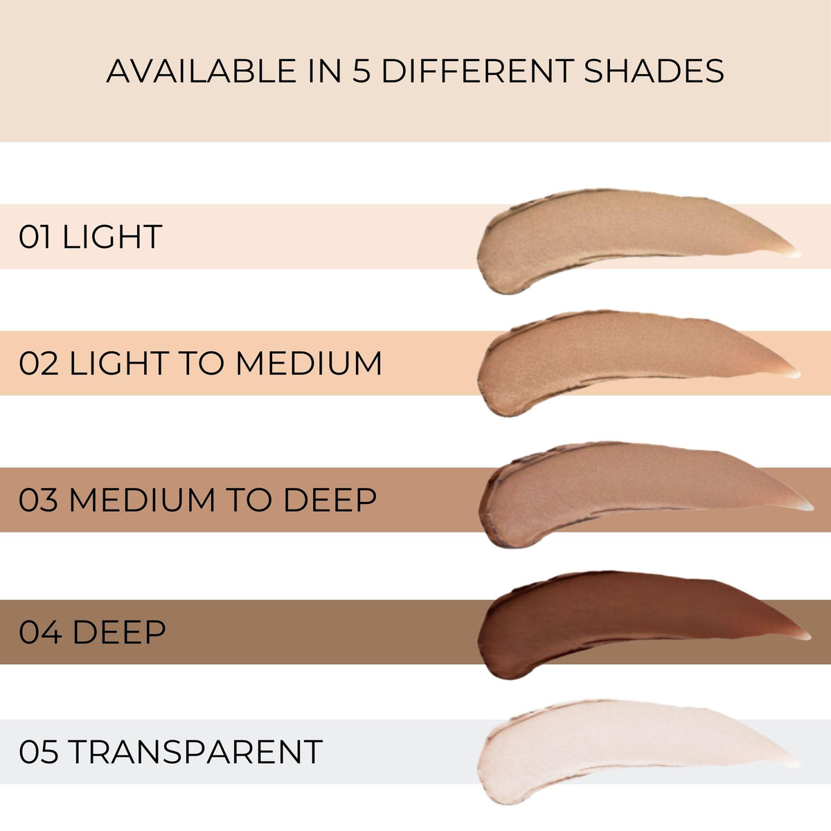 M. Asam primer used with tinted cream for seamless finish