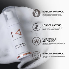 M Beauty Studio professional-use foam cleanser; ideal for salon settings.