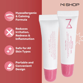 M Beauty Studio brow microblading aftercare application suitable for PMU.