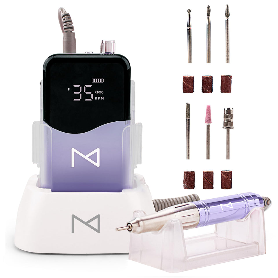 M Beauty Studio M Mase nail drill cordless design for salon and home use
