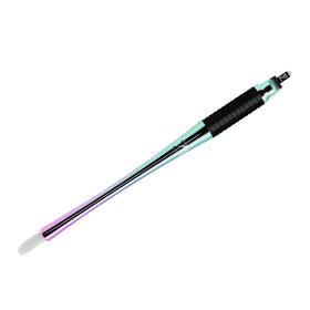 M Beauty Studio Mellie's sterilized foil-seal image emphasizes hygienic single-use pens.