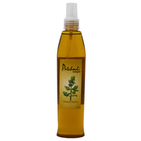 M Beauty Studio Patchouli Cologne bottle close-up with long-lasting aroma.