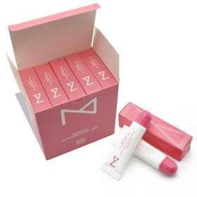 M Beauty Studio vitamin A and D ointment packets support hydration after microblading.