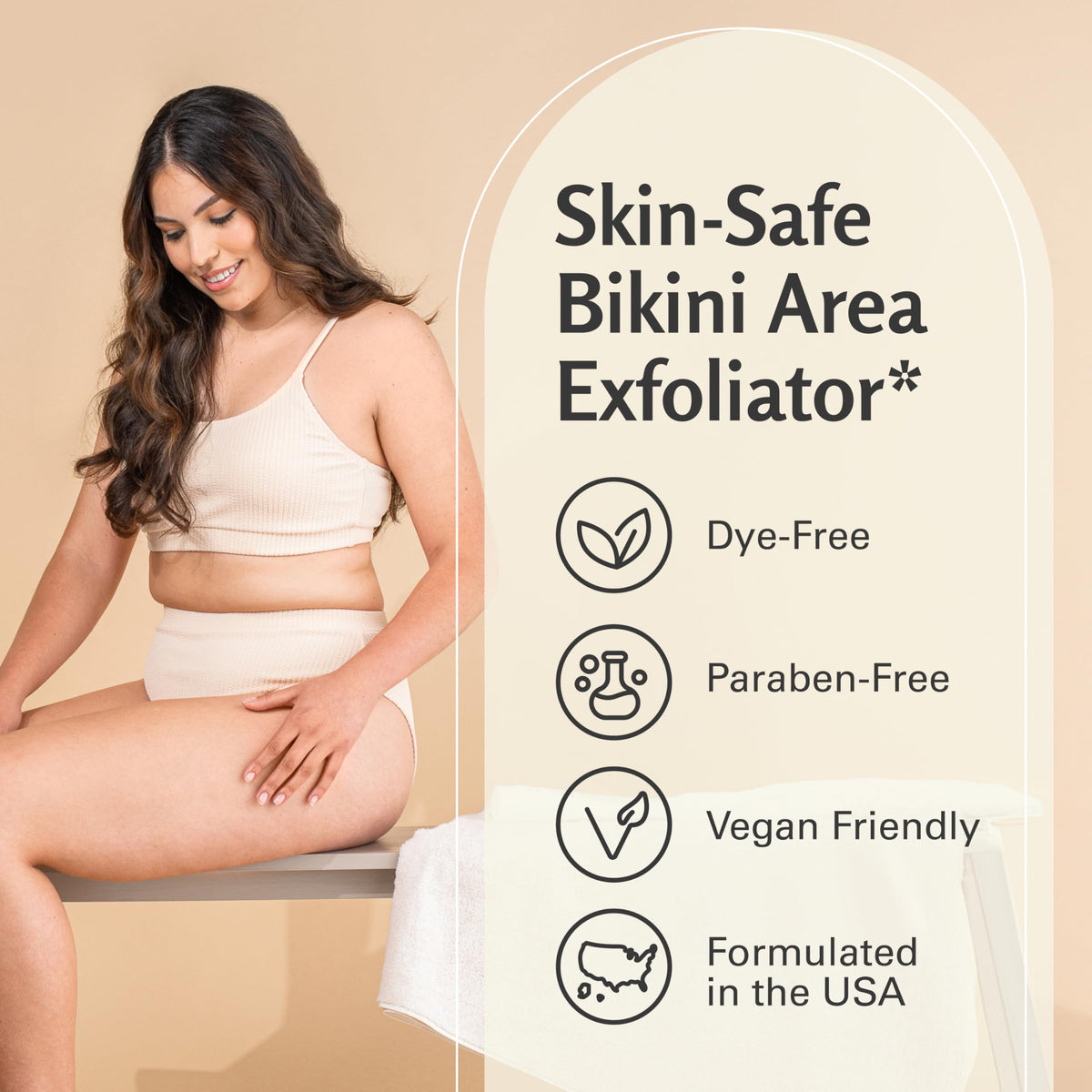 M3 Naturals collagen-infused scrub supports skin renewal and a healthy glow.