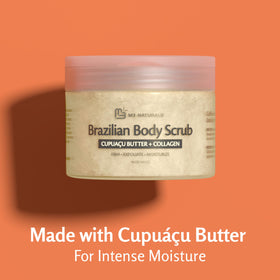 M3 Naturals Brazilian scrub may help reduce the appearance of scars.