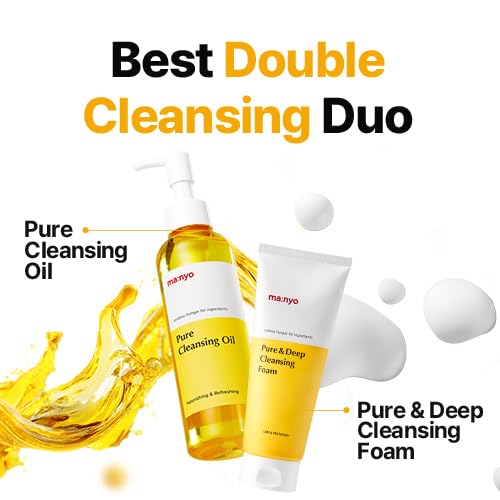 ma:nyo TWO-bottle bundle supports versatile daily cleansing.