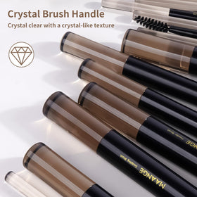 MAANGE aluminum ferrule handles provide sturdy grip for precise blending