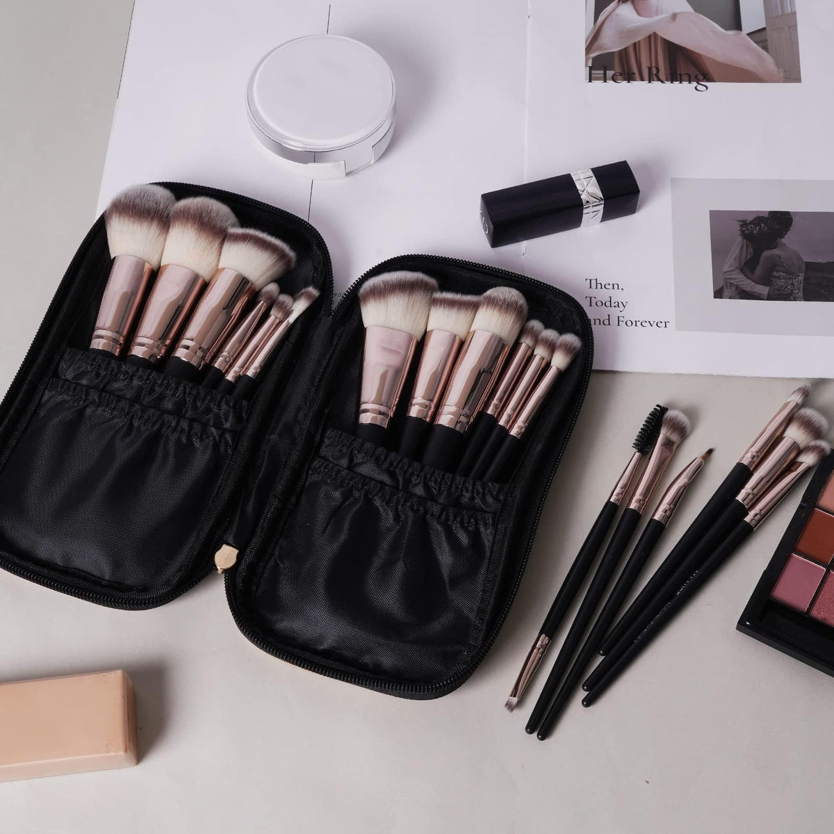 MAANGE beginner-friendly makeup brushes help build confidence in daily routines.