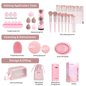 MAANGE brush case and toiletry bag storage for organized travel