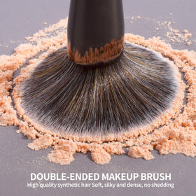 MAANGE brush with protective case keeps tools organized and travel-ready.
