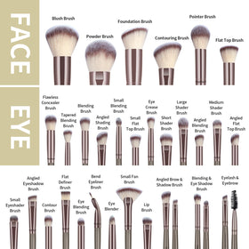 MAANGE brush case and travel bag keep tools organized.