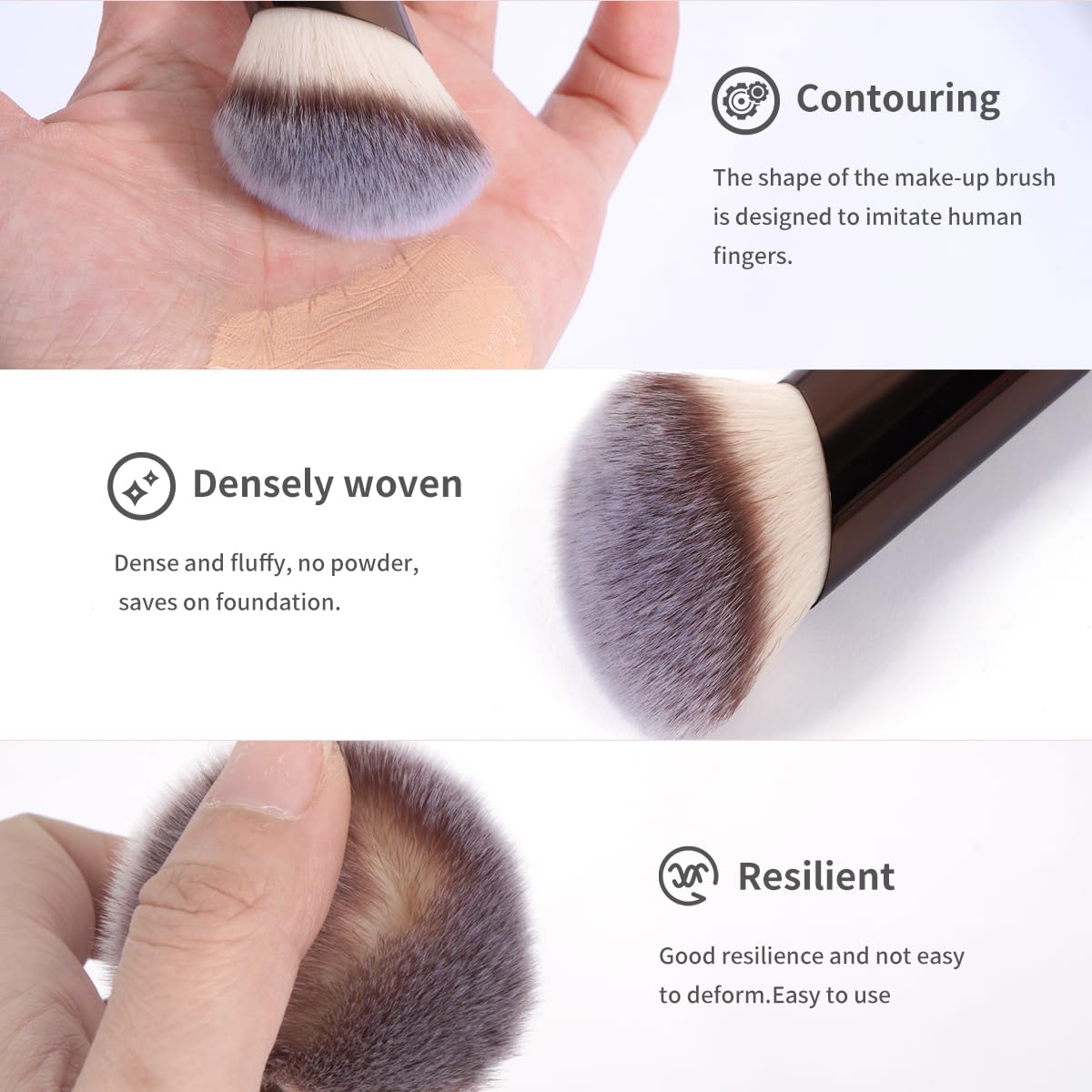 MAANGE contour brush delivers precise shaping with natural definition