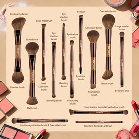 MAANGE dual-ended concealer brush for targeted coverage