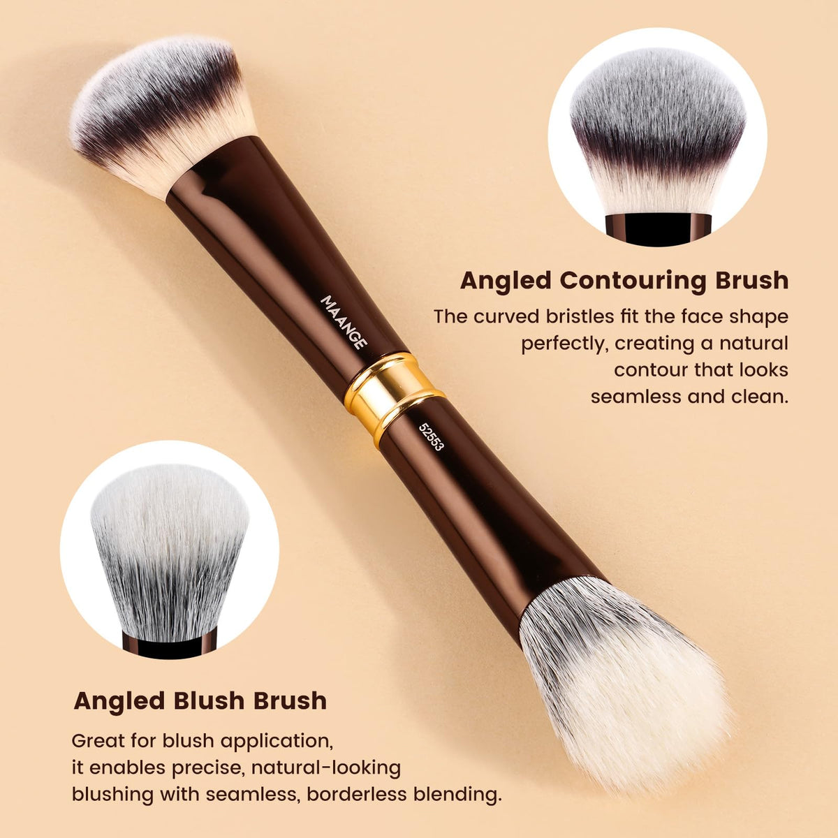 MAANGE dual-ended eye brushes maximize versatility in a compact kit