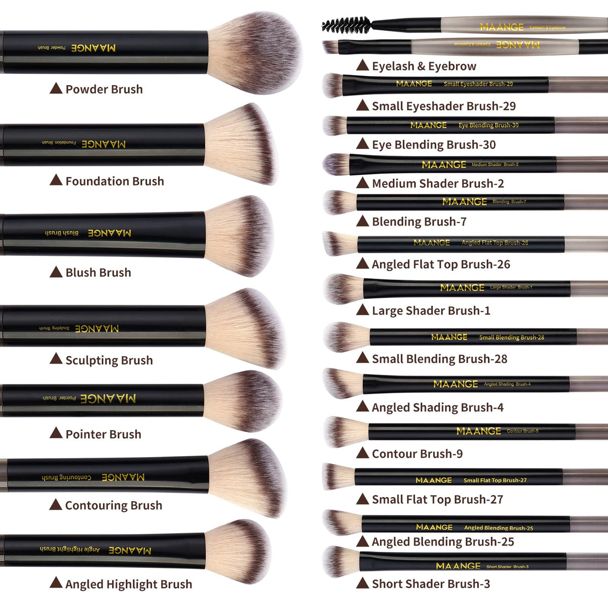 MAANGE gift-ready packaging offers a thoughtful beginner-friendly makeup kit