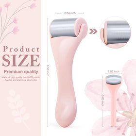MAANGE ice roller ABS-handle offers a secure grip during use.