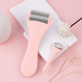 MAANGE ice roller double-set provides complete face and eye care.