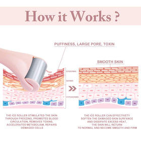 MAANGE ice roller temple-refresh effect improves daytime fatigue after long work.