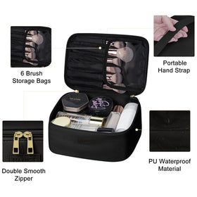 MAANGE small pouch with wide opening provides easy access to daily essentials.