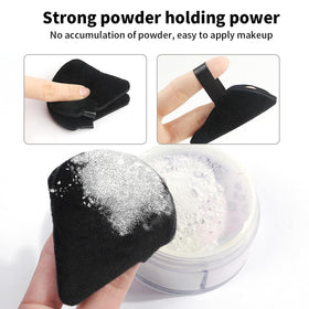 MAANGE makeup remover puffs softly cleanse skin and tools.