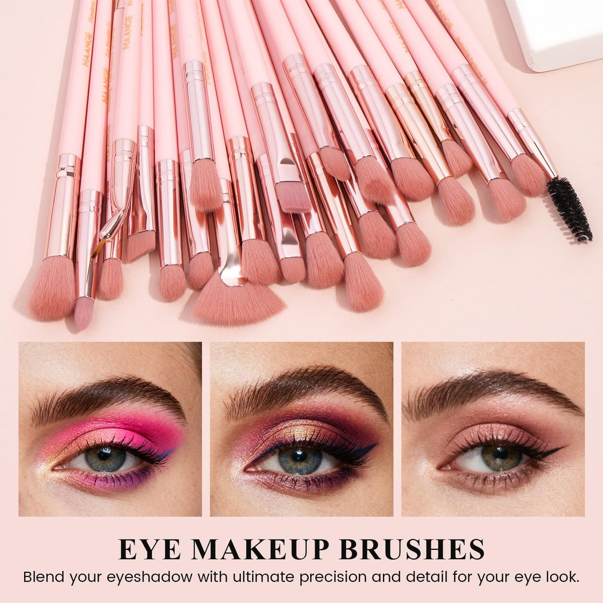 MAANGE travel bag kit keeps brushes organized on the go.