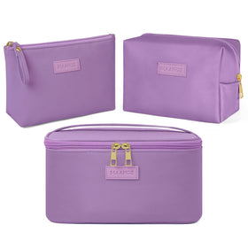 MAANGE travel makeup bag large view for cosmetics on the go.