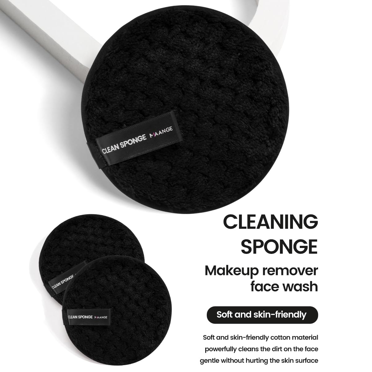 MAANGE wrist bands with face band support hygiene routines.