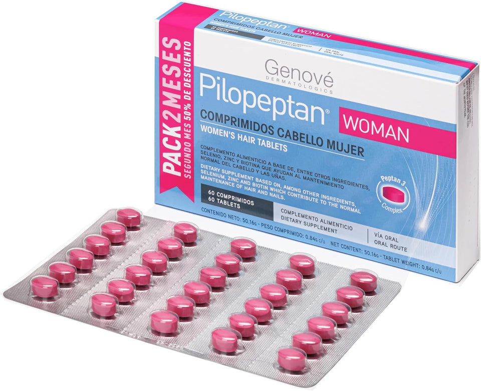 MAATSEN Genove Pilopeptan Woman bottle; daily hair nourishment support on the go