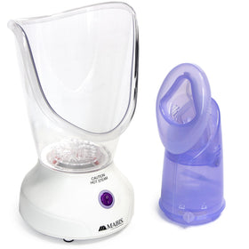 Mabis Steam Inhaler with facial mask attachment for at-home skincare benefits.