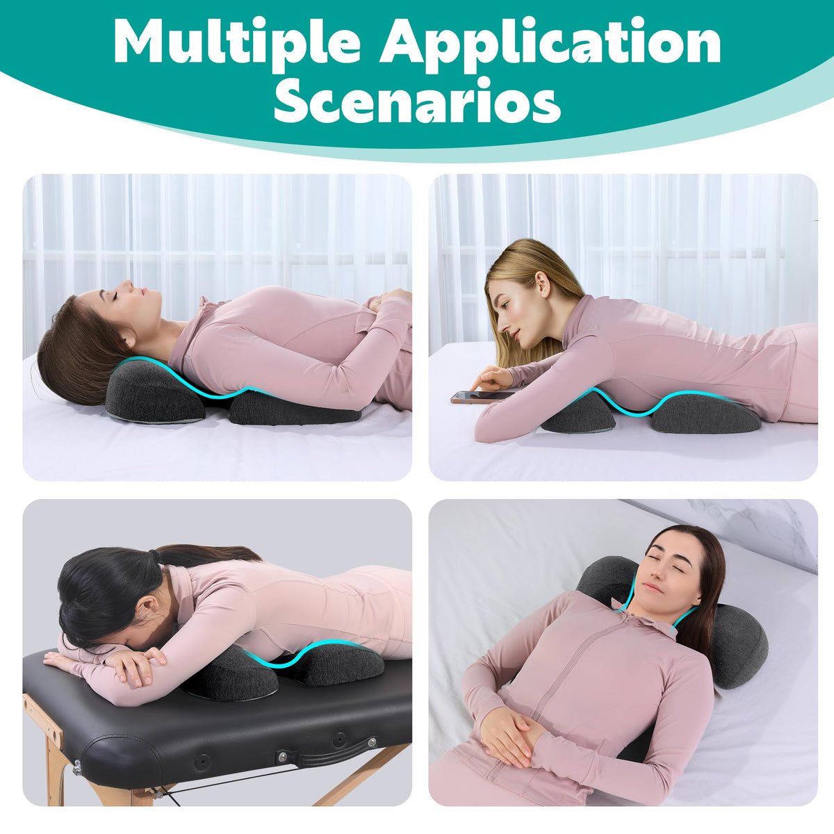 MABOZOO portable travel pillow supports comfortable sleeping on the go