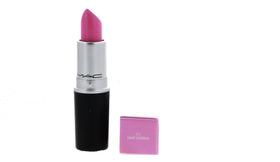 MAC Amplified Creme Saint Germain swatch on skin showing creamy pastel pink.
