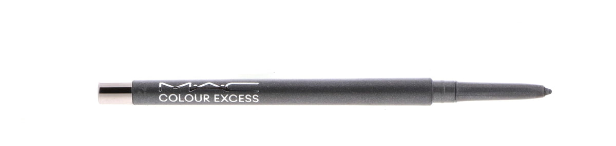 MAC Colour Excess Gel Pencil Eye Liner on waterline demonstrates lasting wear