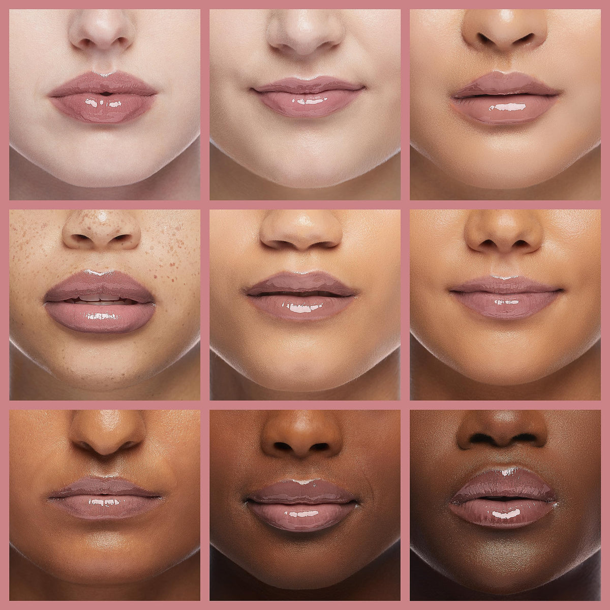 MAC Cremesheen Modesty on lips demonstrates versatile soft pink nude shade for daily use.