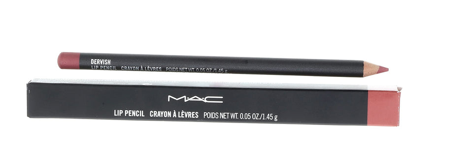 MAC Lip Pencil Crayon Dervish swatch shows rich pigment for precise lip lining.