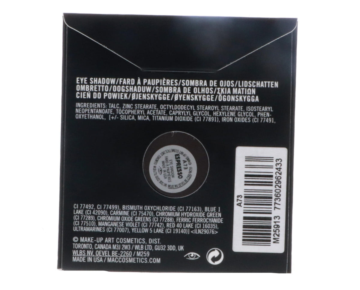 Espresso eyeshadow refill pan from MAC for seamless Pro Palette upgrades
