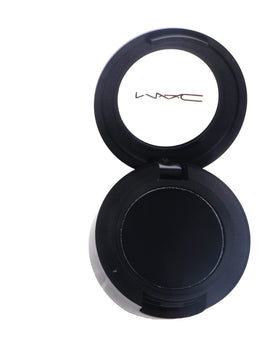 MAC Eye Shadow Carbon swatch showing bold pigment for dramatic looks