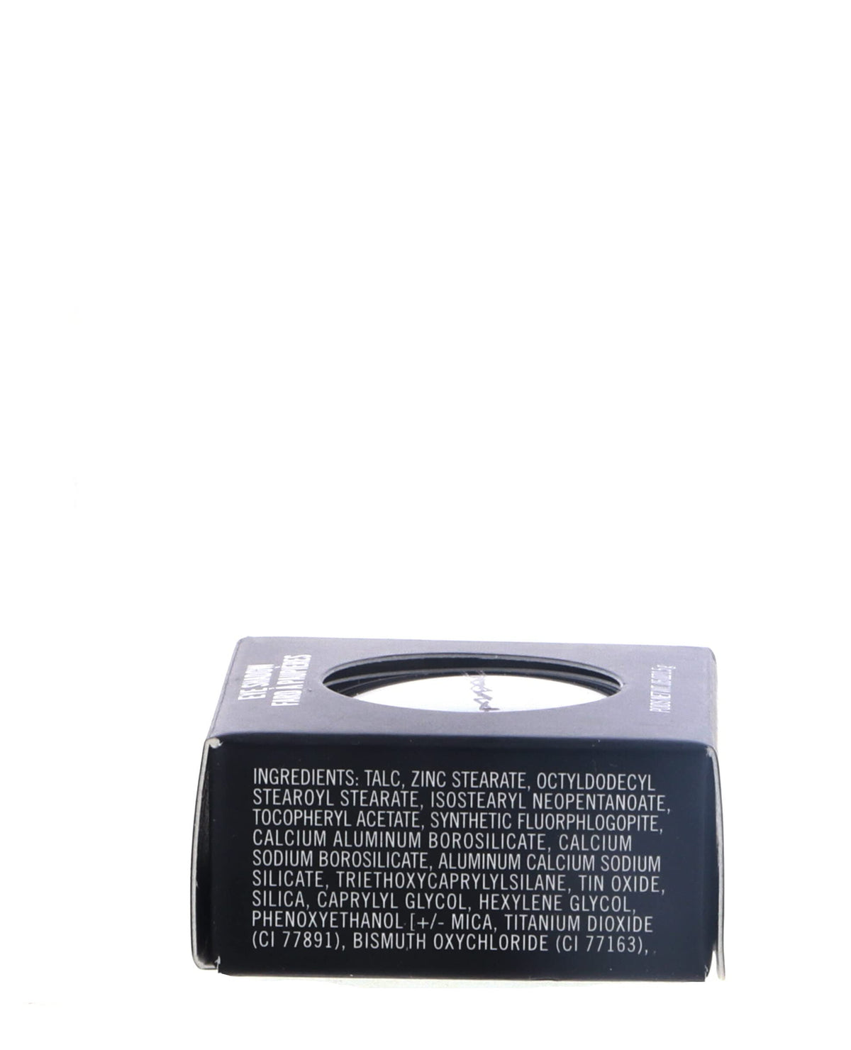 MAC Eye Shadow Carbon ensures even application for clean lids