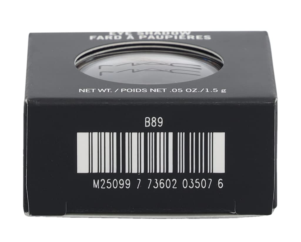 MAC Eye Shadow Mini Charcoal Brown Matte compact packaging ideal for travel touch-ups.