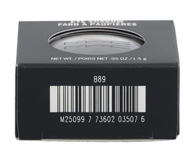 MAC Eye Shadow Mini Charcoal Brown Matte compact packaging ideal for travel touch-ups.