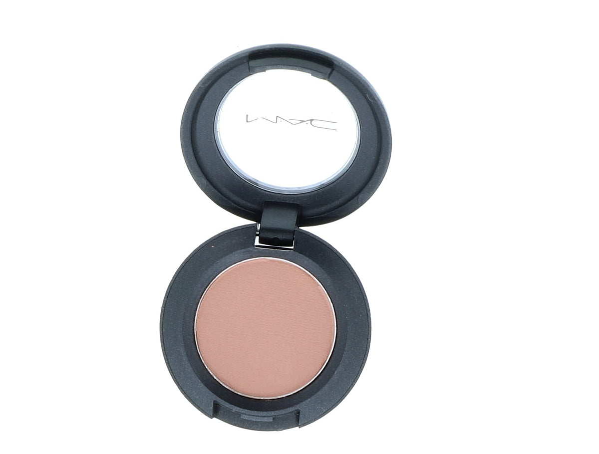 MAC Eye Shadow Soft Brown on eyelids for even color
