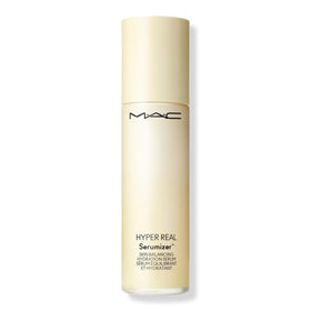MAC Hyper Real Serumizer bottle front, sleek design for daily hydration