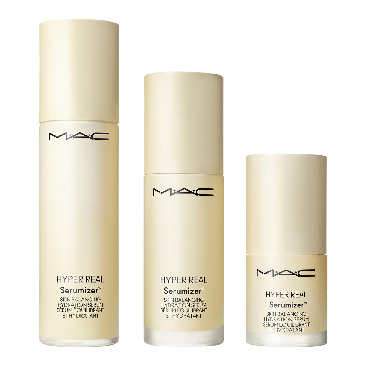 MAC Hyper Real Serumizer on skin, potential lit-from-within glow