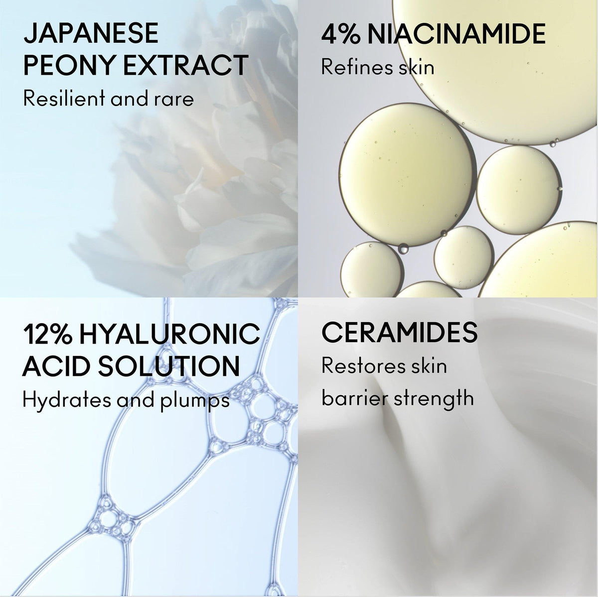 MAC Hyper Real Serumizer ingredients label, Niacinamide and Hyaluronic Acid focus