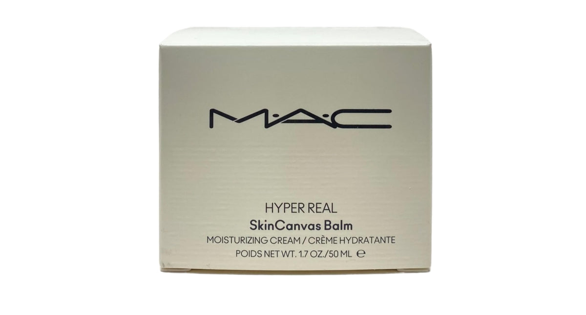 Applying MAC Hyper Real SkinCanvas Balm on the hand for fast absorption