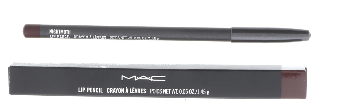 MAC Lip Pencil Nightmoth applied to lips for defined matte contour.